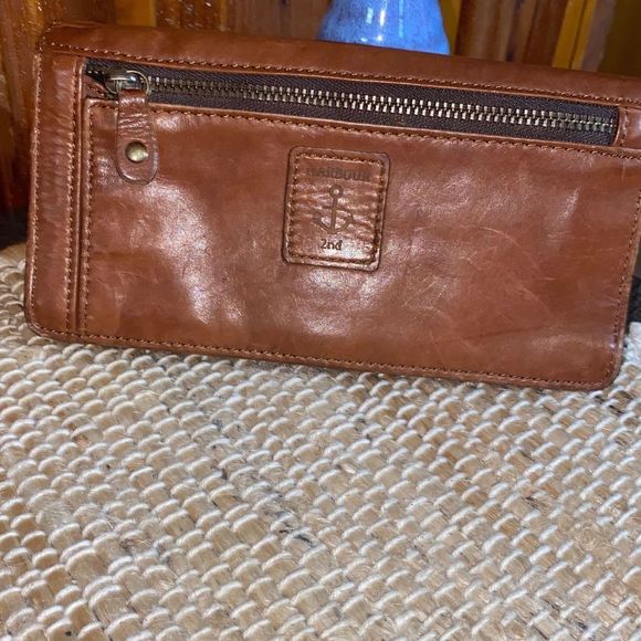 Harbour 2nd Bags Harbour 2nd Soft Brown Leather Fold Wallet Poshmark